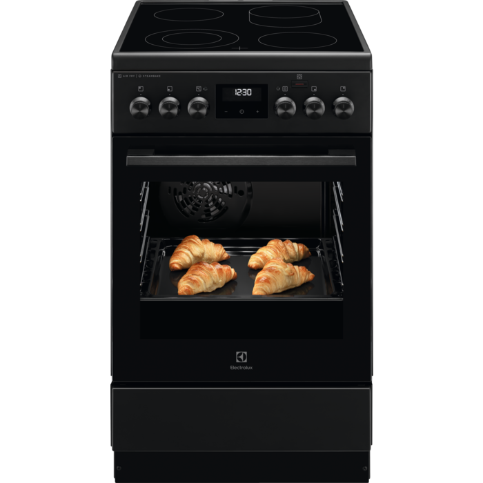 Electrolux 600 SteamBake Sobë Xham qeramik gjerësia 50 cm