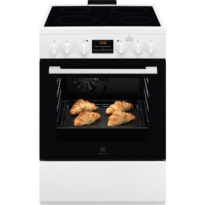 Electrolux 600 SteamBake Sobë Xham qeramik gjerësia 60 cm