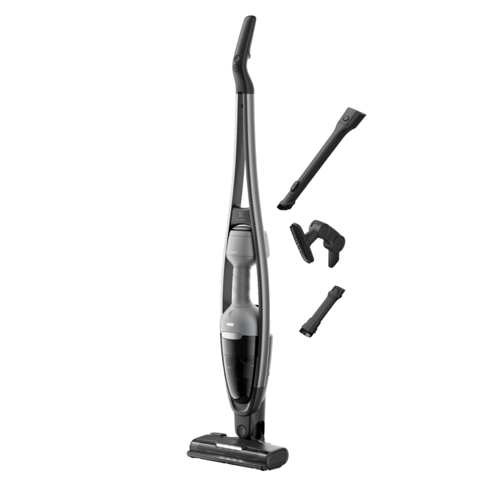 Electrolux 600 Cordless cleaner 2in1 pa çantë Urban Grey 55mins