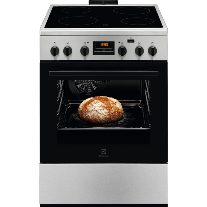 Electrolux 600 SteamBake Sobë Xham qeramik gjerësia 60 cm