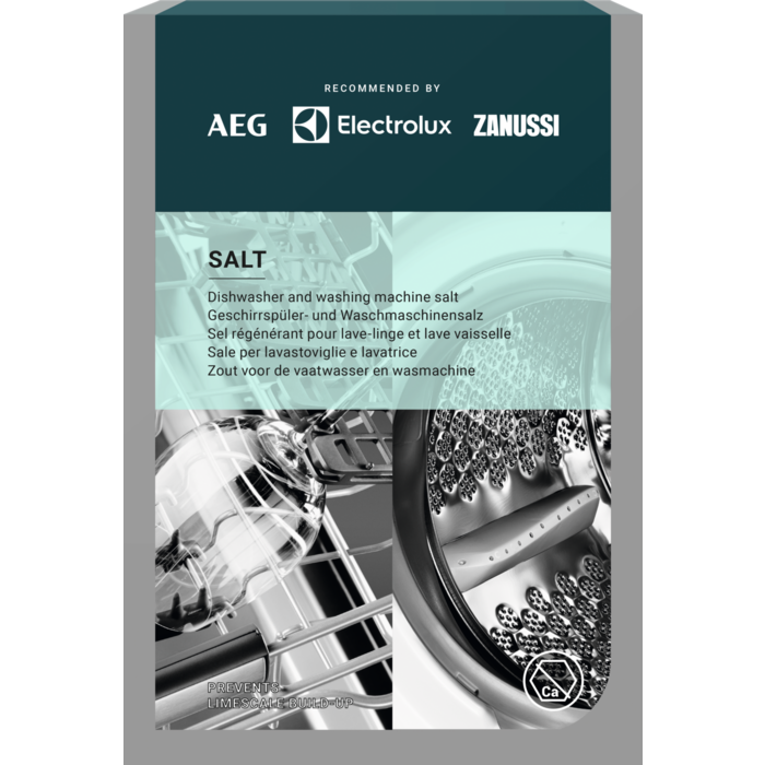 DW and WM salt - Recommended by Electrolux, AEG and Zanussi