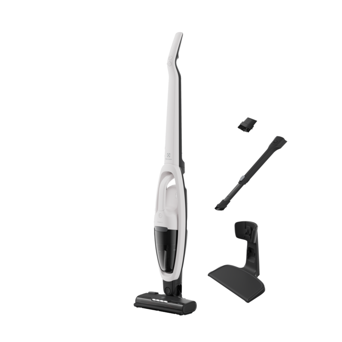 Electrolux 500 Cordless cleaner 2in1 pa çantë Shell White 45mins